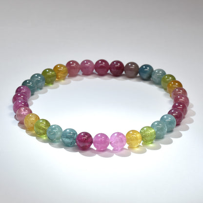 キャンディーカラートルマリン ブレスレット 5.5mm #RJ150