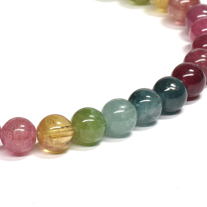 キャンディーカラートルマリン ブレスレット 5mm #RJ151
