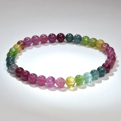 キャンディーカラートルマリン ブレスレット 5mm #RJ151
