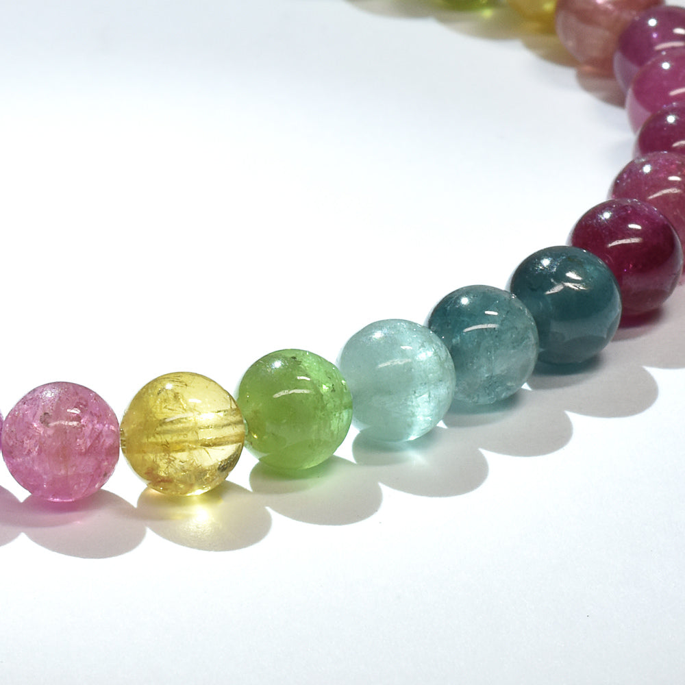 キャンディーカラートルマリン ブレスレット 5mm #RJ151