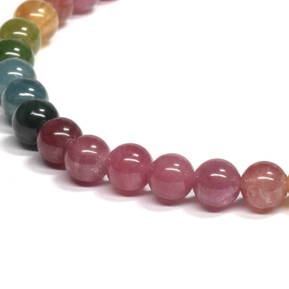 キャンディーカラートルマリン ブレスレット 5mm #RJ152