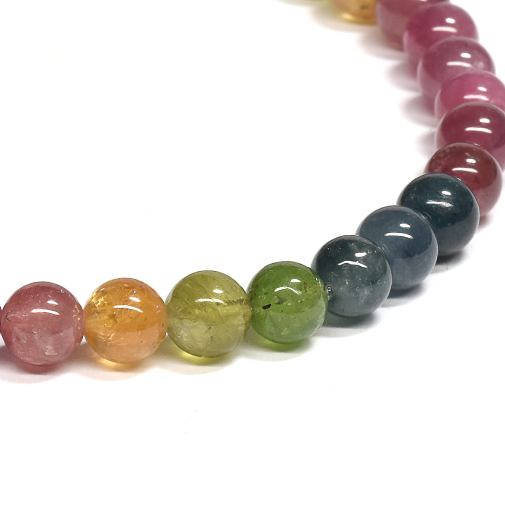 キャンディーカラートルマリン ブレスレット 5mm #RJ152