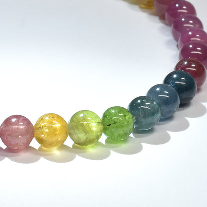 キャンディーカラートルマリン ブレスレット 5mm #RJ152