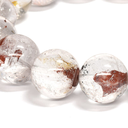 ライモナイトインエレスチャルクォーツ ブレスレット 15mm #RJ158