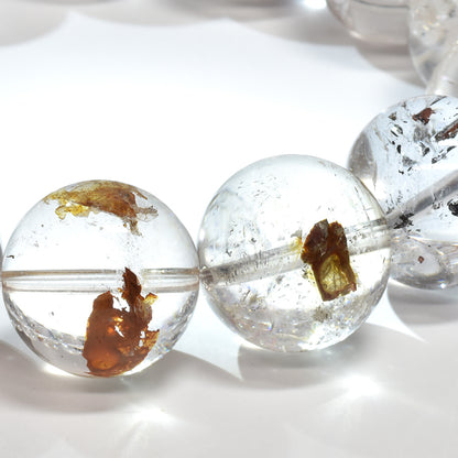 ライモナイトインエレスチャルクォーツ ブレスレット 16-16.5mm #RJ160