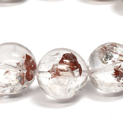 ライモナイトインエレスチャルクォーツ ブレスレット 16-16.5mm #RJ161