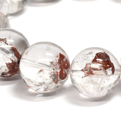 ライモナイトインエレスチャルクォーツ ブレスレット 16-16.5mm #RJ161