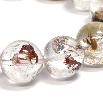 ライモナイトインエレスチャルクォーツ ブレスレット 16-16.5mm #RJ161