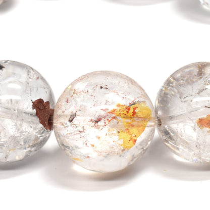 ライモナイトインエレスチャルクォーツ ブレスレット 18-18.5mm #RJ162