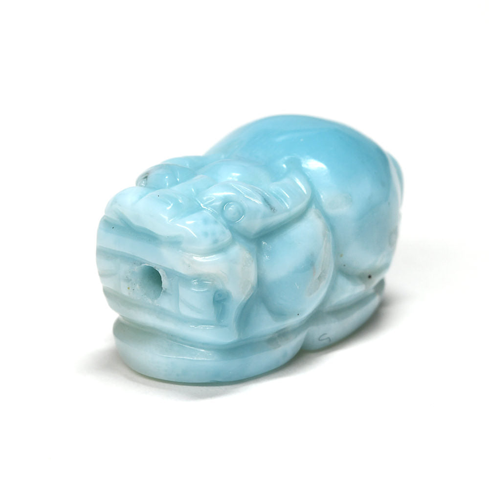 ラリマー 貔貅ビーズ 17.3x9.8x10.9mm #RJ168