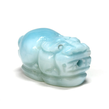 ラリマー 貔貅ビーズ 17.3x9.8x10.9mm #RJ168