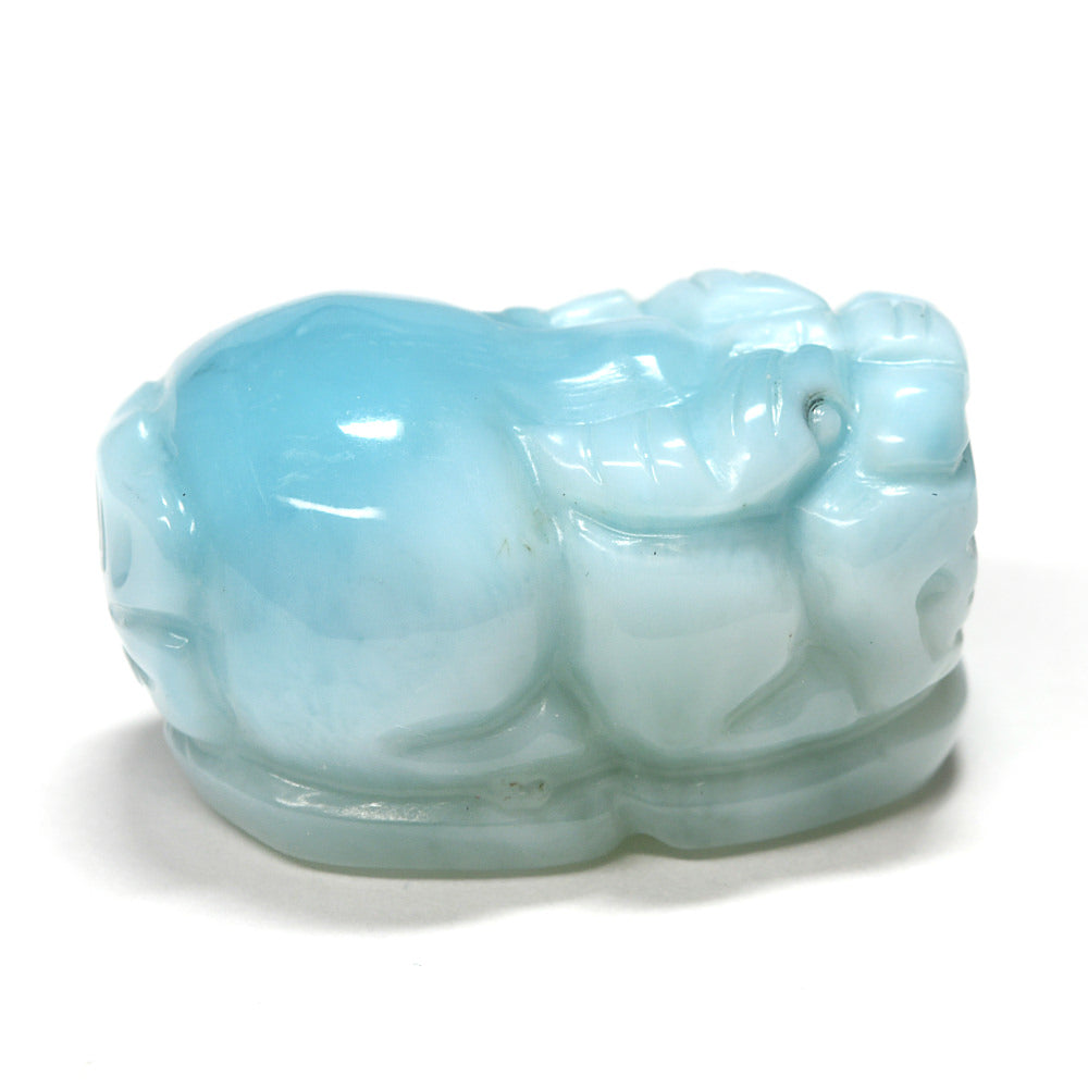 ラリマー 貔貅ビーズ 17.3x9.8x10.9mm #RJ168