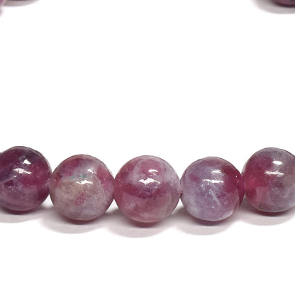 ピンクトルマリンレピドライトクォーツ ブレスレット 7.5mm #RJ187