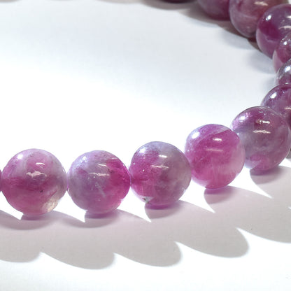 ピンクトルマリンレピドライトクォーツ ブレスレット 7.5mm #RJ187