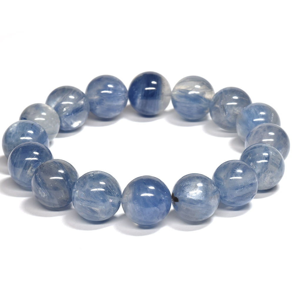 カイヤナイトクォーツ ブレスレット 14-14.5mm #RJ195