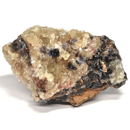 パキスタン産ブラックフローライト（赤色蛍光）原石 120x45x70mm #RJ200