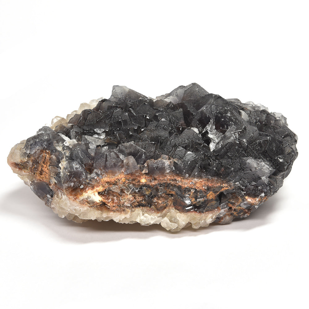 パキスタン産ブラックフローライト（赤色蛍光）原石 120x45x70mm #RJ200