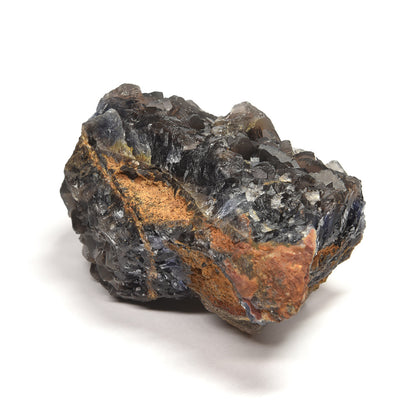 パキスタン産ブラックフローライト（赤色蛍光）原石 102x54x60mm #RJ201