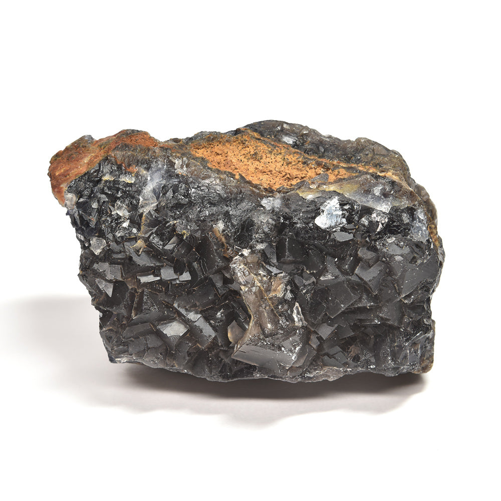 パキスタン産ブラックフローライト（赤色蛍光）原石 102x54x60mm #RJ201