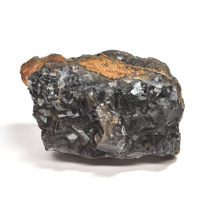 パキスタン産ブラックフローライト（赤色蛍光）原石 102x54x60mm #RJ201