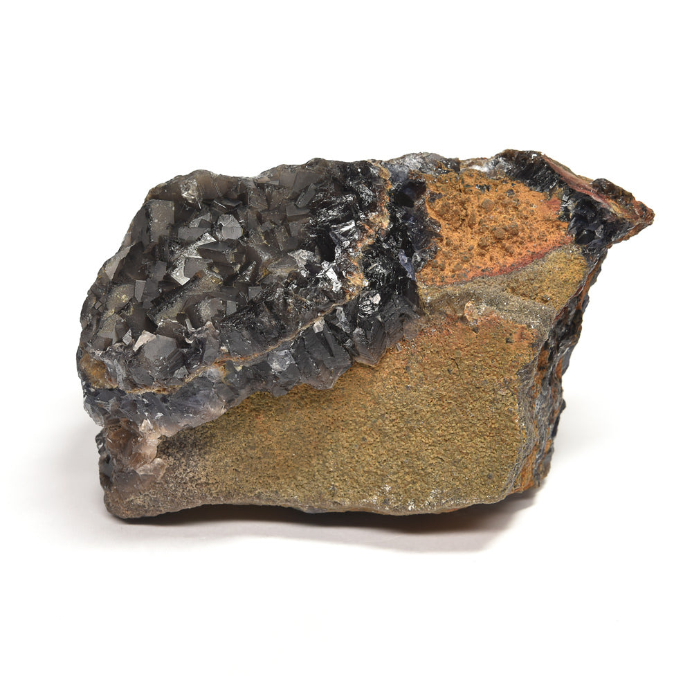 パキスタン産ブラックフローライト（赤色蛍光）原石 102x54x60mm #RJ201