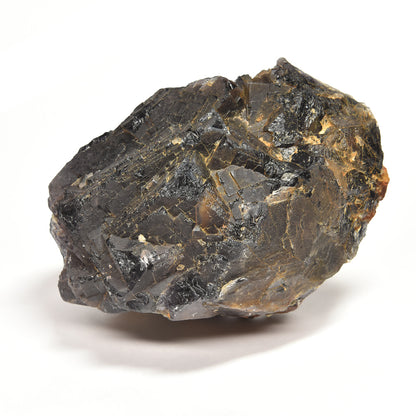 パキスタン産ブラックフローライト（赤色蛍光）原石 95x58x69mm #RJ202