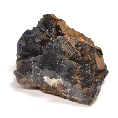 パキスタン産ブラックフローライト（赤色蛍光）原石 94x60x78mm #RJ204