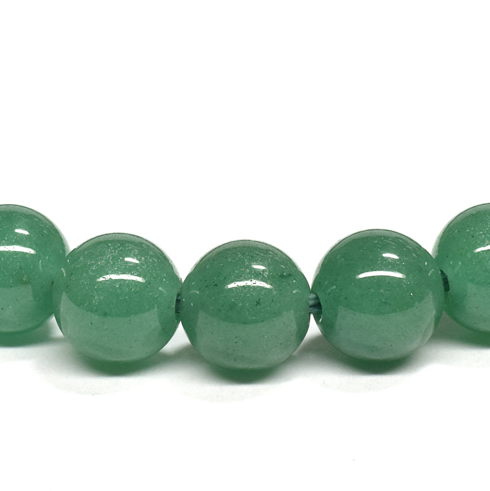 【山梨一級研磨士作】アベンチュリン ブレスレット 8mm (ストラップ・さざれ・桐箱付) #RJ213