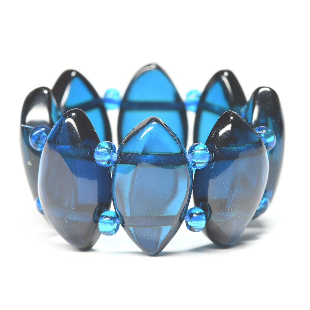 アンバー（ブルー）リング 13-18号 #RJ216