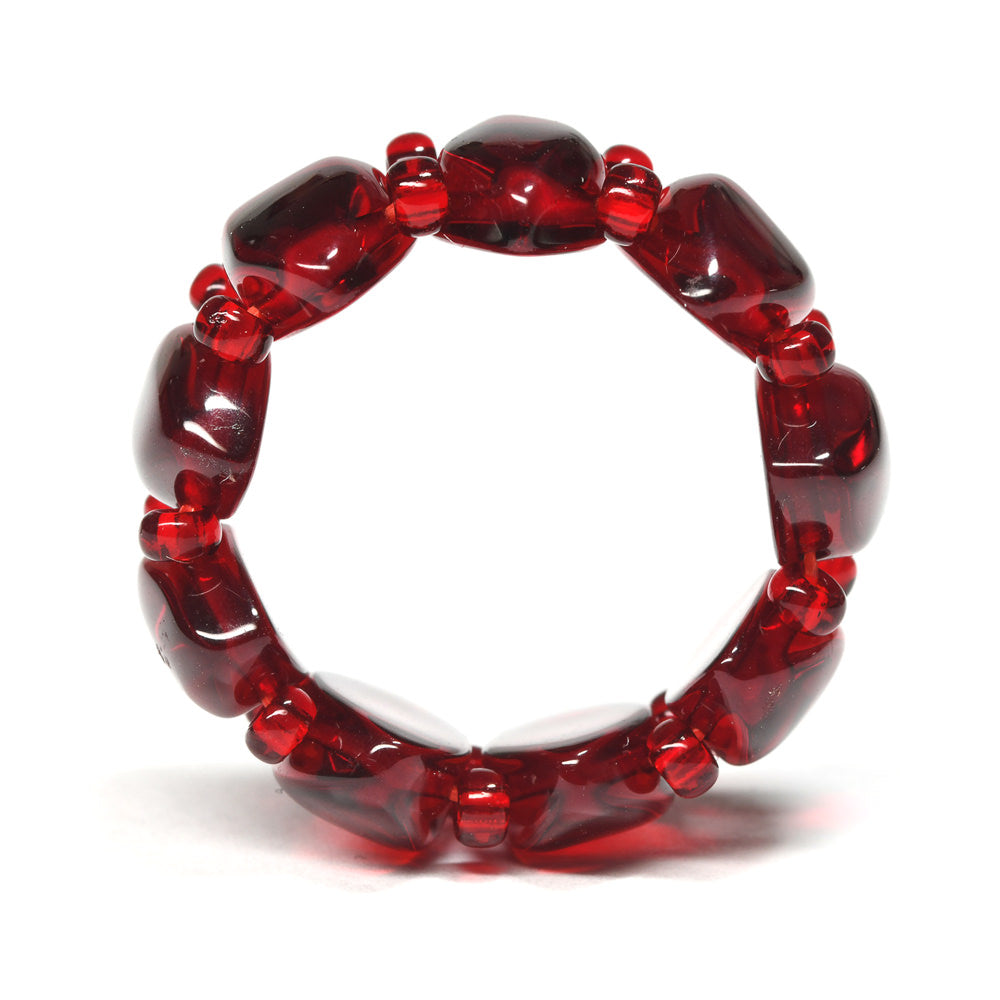 アンバー（レッド）リング 13-18号 #RJ217