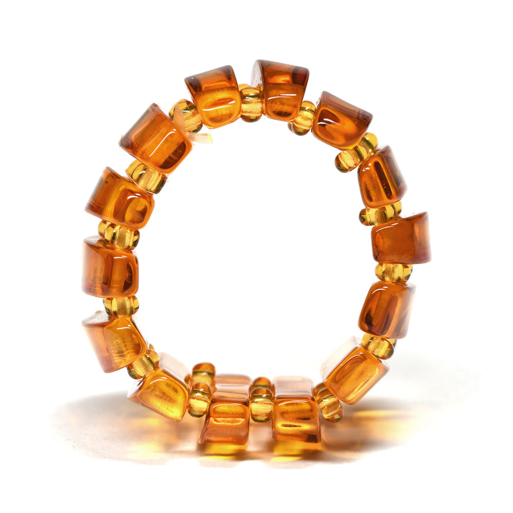 アンバー リング 12-15号 #RJ218