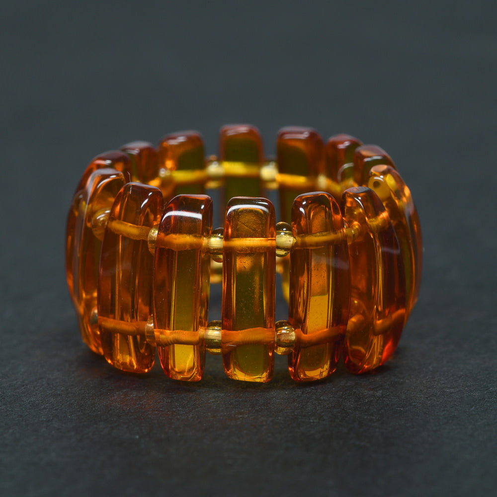 アンバー リング 12-15号 #RJ218