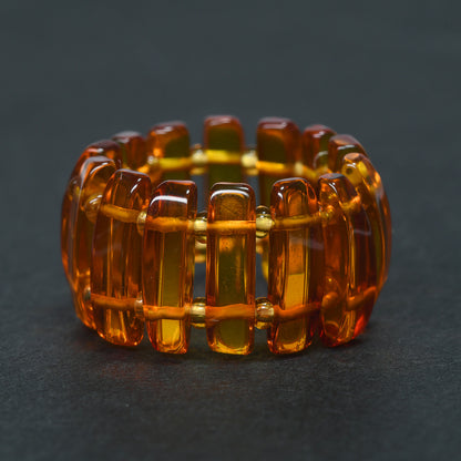 アンバー リング 12-15号 #RJ218