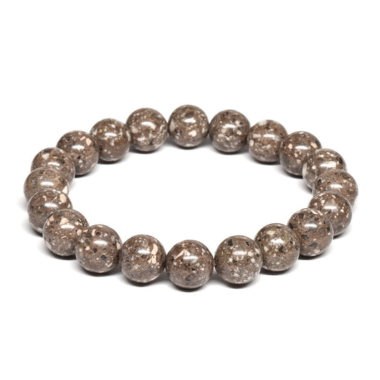 兵庫県産 本丹波石 ブレスレット 10mm #RJ220