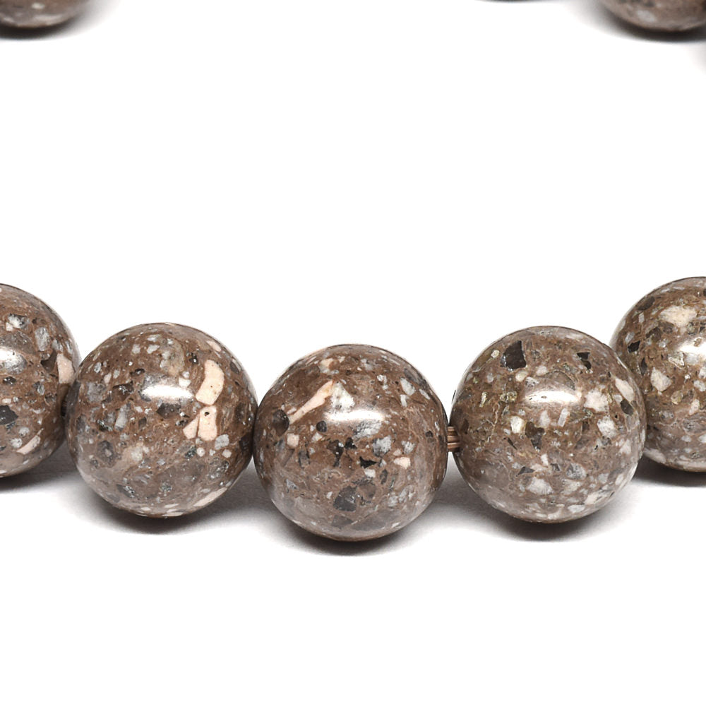 兵庫県産 本丹波石 ブレスレット 10mm #RJ220