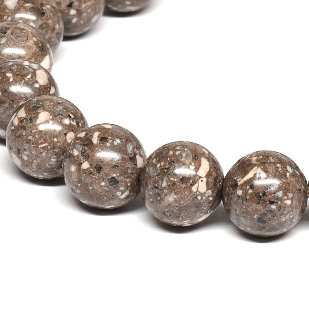 兵庫県産 本丹波石 ブレスレット 10mm #RJ220