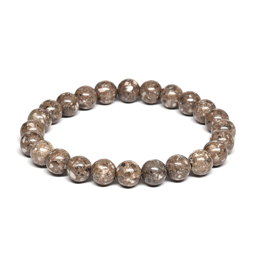 兵庫県産 本丹波石 ブレスレット 8mm #RJ221