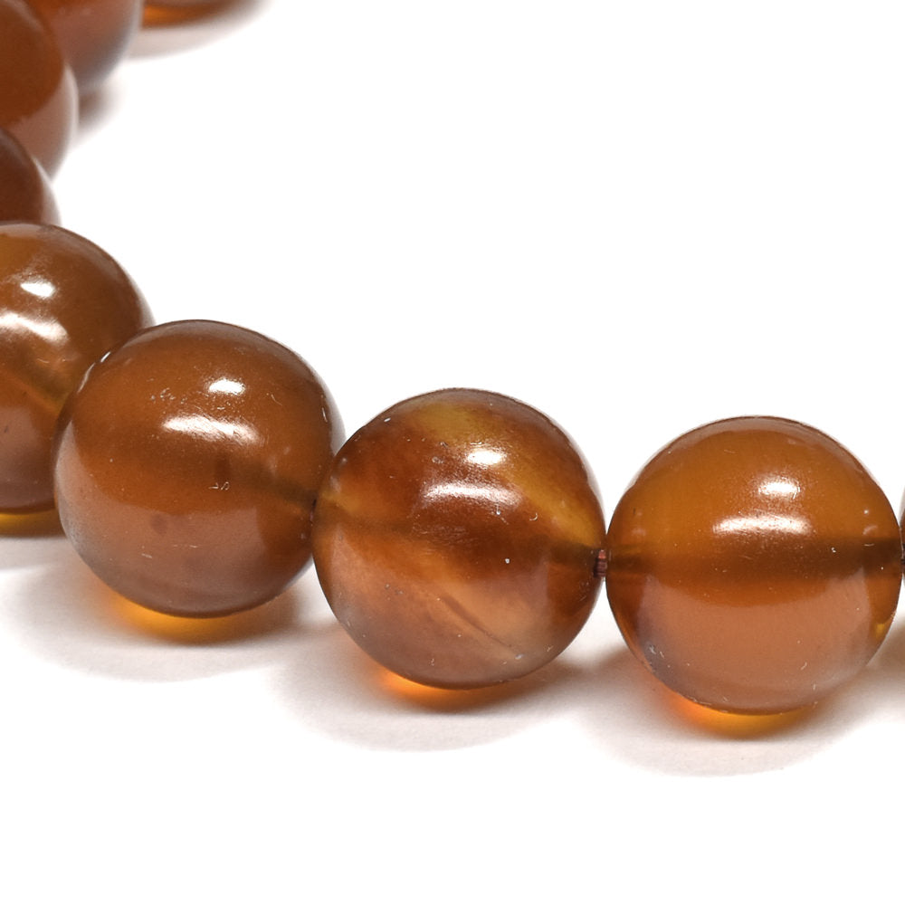 [鑑別付]スマトラ アンバー ブレスレット 10mm #RJ222