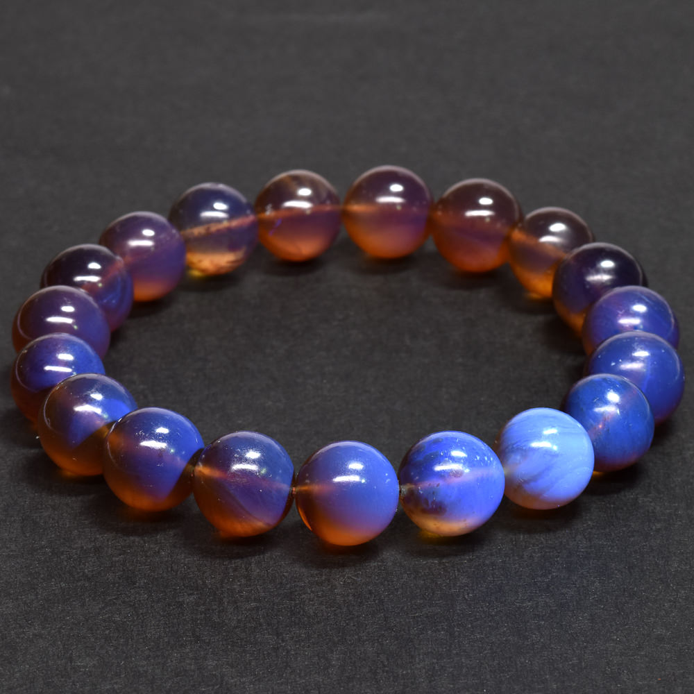 [鑑別付]スマトラ アンバー ブレスレット 10mm #RJ222