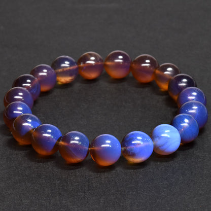 [鑑別付]スマトラ アンバー ブレスレット 10mm #RJ222