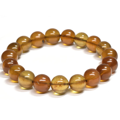 [鑑別付]スマトラ アンバー ブレスレット 10-10.5mm #RJ223