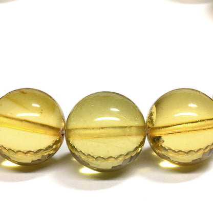 [鑑別付]リトアニア アンバー ブレスレット 11.5-12mm #RJ224