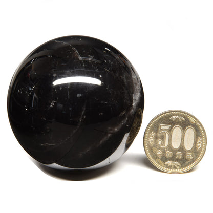 [鑑別付]スターモリオン 丸玉 56.9mm #RJ226