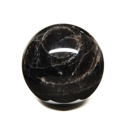 [鑑別付]スターモリオン 丸玉 56.6mm #RJ227