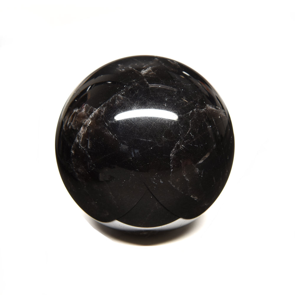 [鑑別付]スターモリオン 丸玉 53.8mm #RJ228