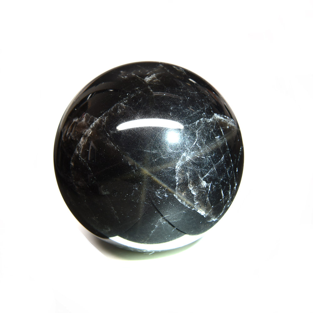 [鑑別付]スターモリオン 丸玉 53.8mm #RJ228