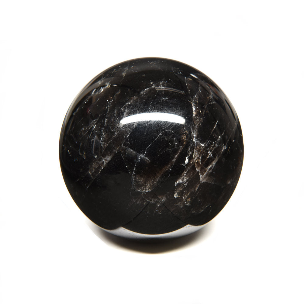 [鑑別付]スターモリオン 丸玉 53.8mm #RJ228