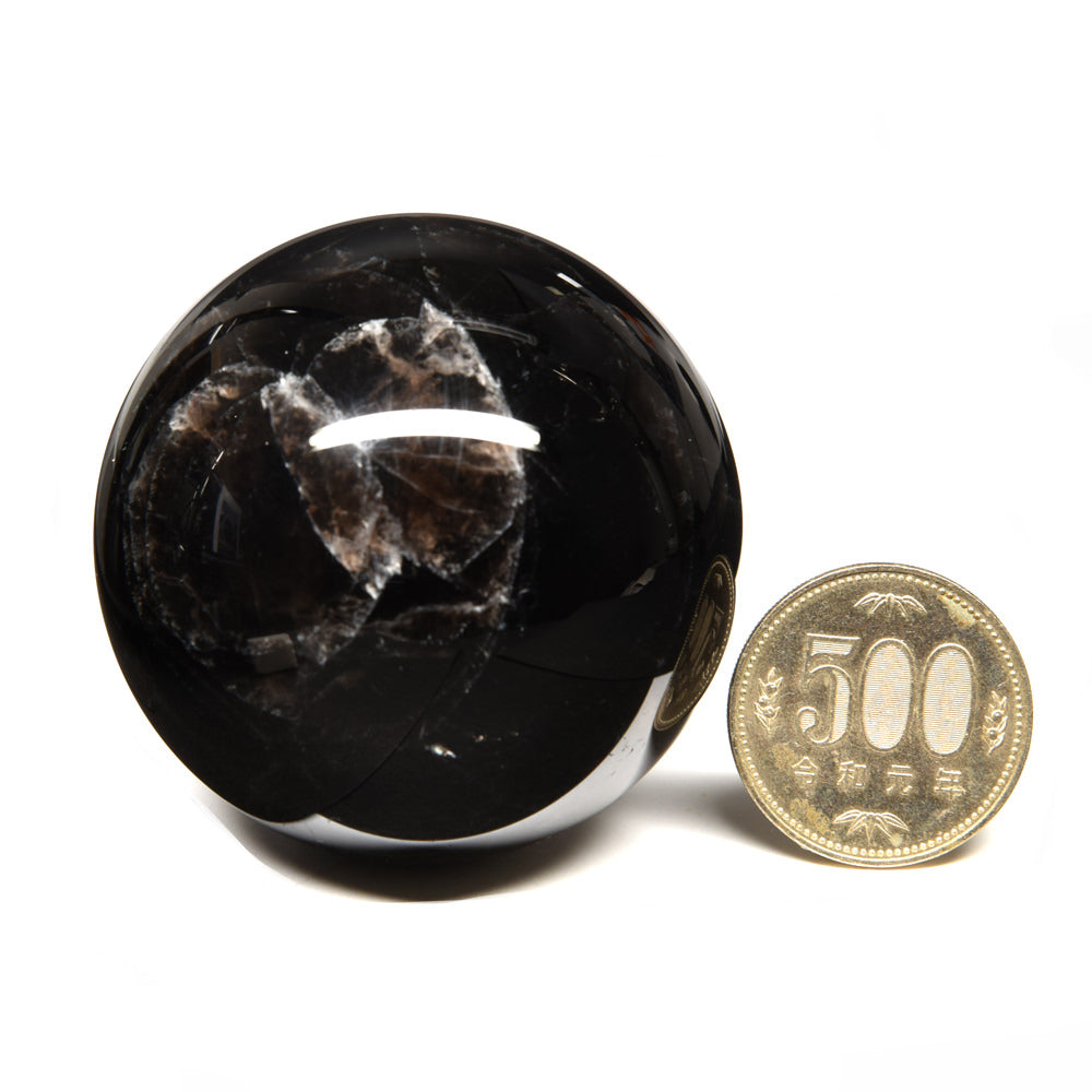 [鑑別付]スターモリオン 丸玉 56.2mm #RJ230