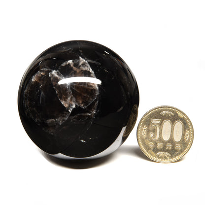 [鑑別付]スターモリオン 丸玉 56.2mm #RJ230