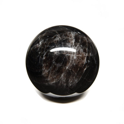 [鑑別付]モリオン 丸玉 52.2mm #RJ232